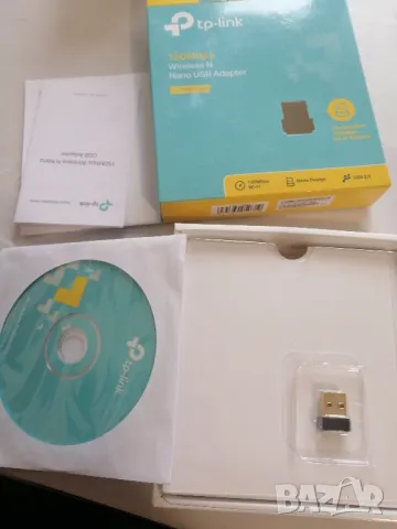 USB NANO USB WI-FI адаптер, снимка 6 - Мрежови адаптери - 48927964