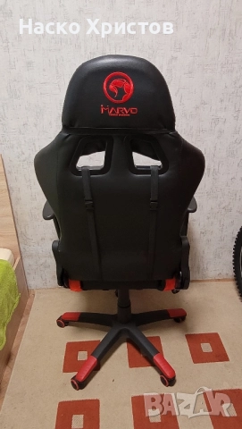 Геймърски стол Marvo Scorpion, снимка 4 - Геймърски - 52562331