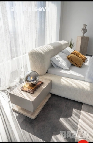 Бяла спалня mocha, снимка 4 - Спални и легла - 53760506