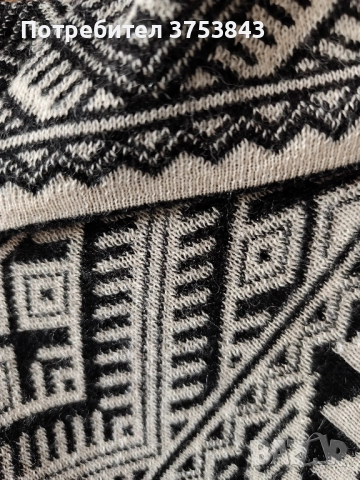 Оригинално пончо от Перу 100% алпака, снимка 2 - Жилетки - 52772192