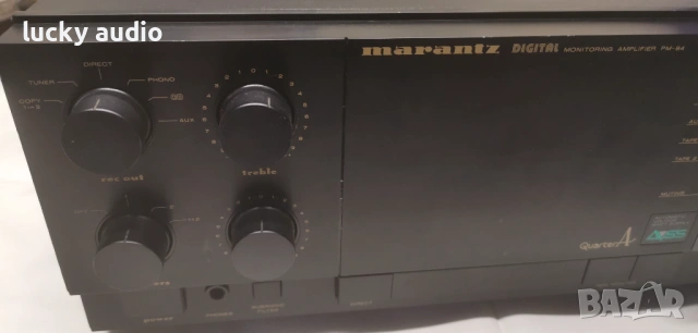 Усилвател MARANTZ PM 84, снимка 2 - Ресийвъри, усилватели, смесителни пултове - 53061926