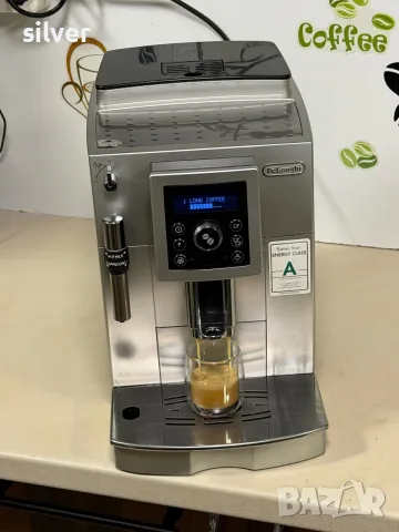 Кафемашина кафе автомат delonghi magnifica с гаранция, снимка 6 - Кафемашини - 56015461