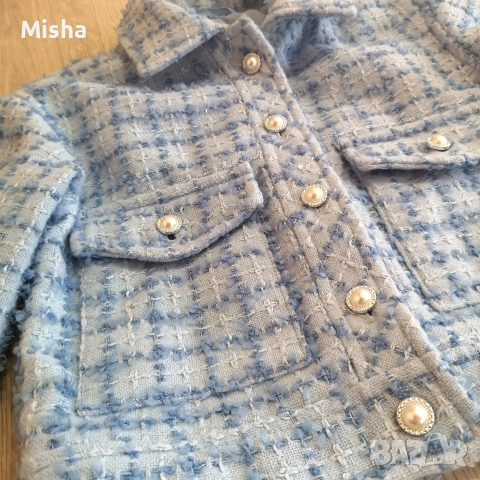 Детско сако от туид Reserved размер 134, снимка 3 - Детски якета и елеци - 53753277