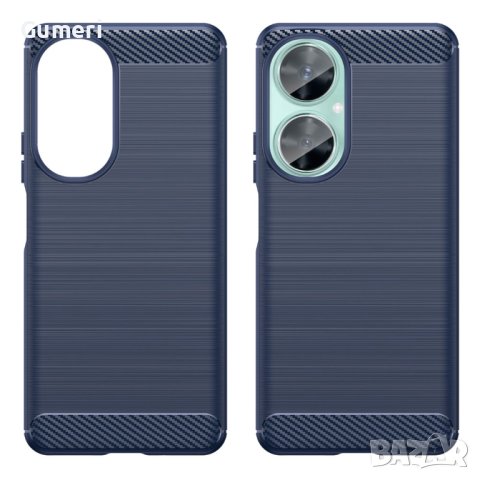 Huawei Nova 11i Противоударен Силиконов Гръб Карбон, снимка 10 - Калъфи, кейсове - 41617140