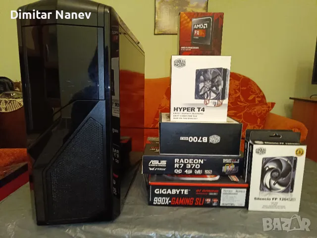 Настолен компютър FX 8350, R7 370 4gb