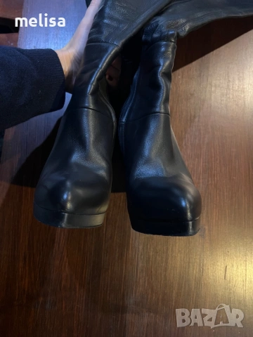 Gianmarco Lorenzi чизми кожа, снимка 10 - Дамски ботуши - 53601664