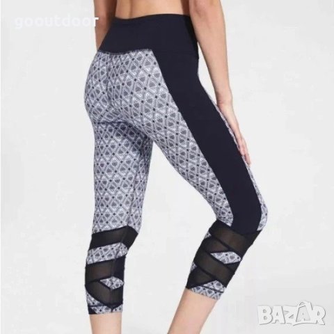 Дамски клин Athleta Mantra Mosaic Capri Leggings размер S, снимка 2 - Клинове - 41638851