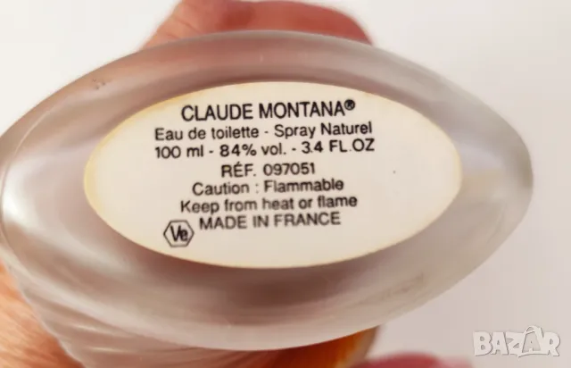 Тоалетна вода  CLAUDE MONTANA Eau de Toilette Women Spray , снимка 2 - Дамски парфюми - 47494401