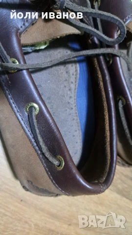 SPERRY -TOP SIDER-кожени изцяло обувки 44 номер, снимка 3 - Маратонки - 50499712