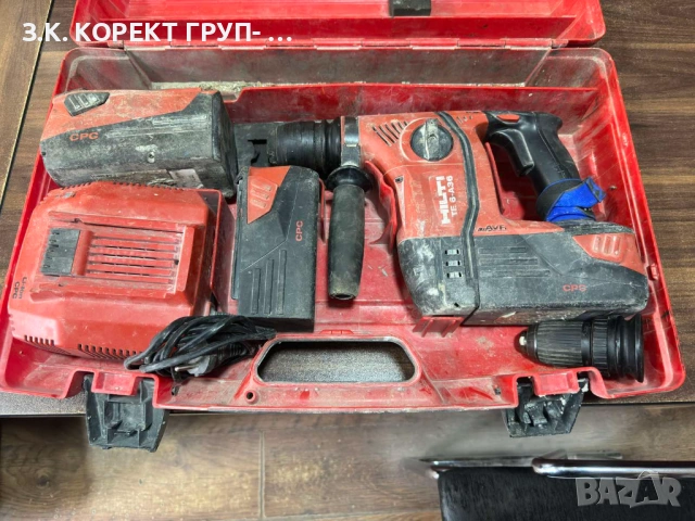 Hilti TE 6-A36 AVR - Мощен акумулаторен перфоратор, снимка 3 - Бормашини - 53575760