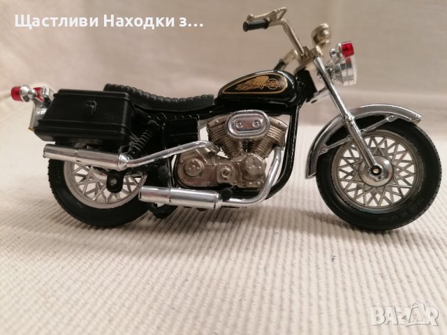 💕🧸Мотор Harley Davidson custom sport 1:18 diecast, снимка 1