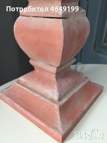 Нощна лампа с ратанов абажур, снимка 8 - Настолни лампи - 52639272