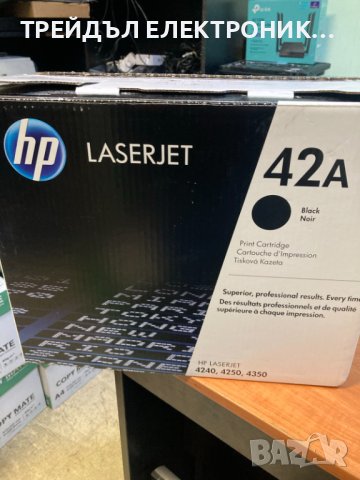 Тонер касета HP Q5942A - ОРИГИНАЛНА, снимка 1 - Консумативи за принтери - 44390157