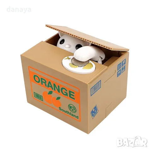 5565 Играчка касичка коте или панда крадяща монети стотинки, снимка 3 - Музикални играчки - 48508554