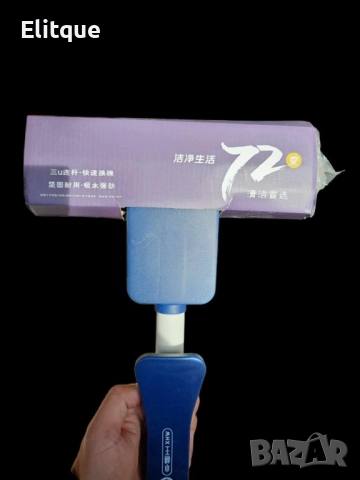 Супер здрав и издръжлив моп за почистване с опция за завъртане на 360 градуса, снимка 5 - Други стоки за дома - 52903578