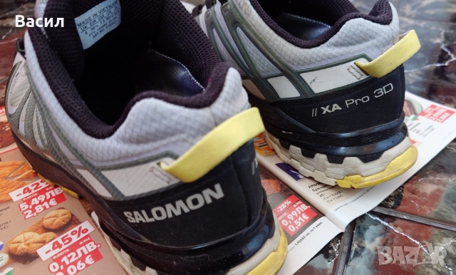 Дамски обувки Salomon XA Pro 3D GTX, номер 39, снимка 5 - Маратонки - 51704696