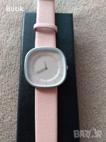 Дамски розов часовник , снимка 2 - Дамски - 42685400