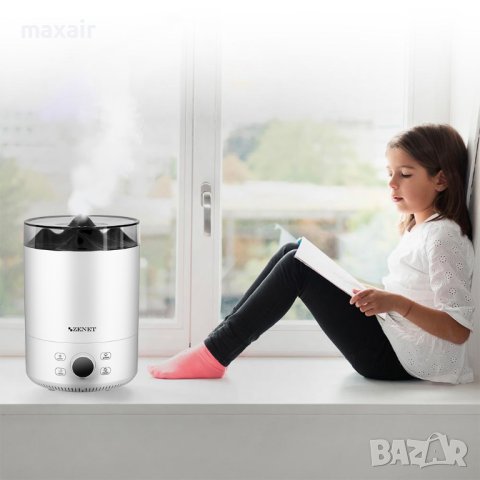 Ултразвуков овлажнител за въздух Zenet ZET-412 5L * Гаранция 2 години, снимка 3 - Овлажнители и пречистватели за въздух - 40952300