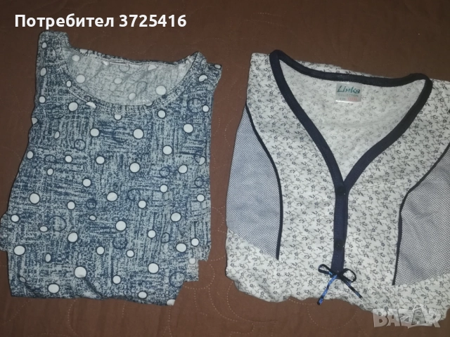 Дамски нощници,дълги с къс ръкав по 4,00 лв брой