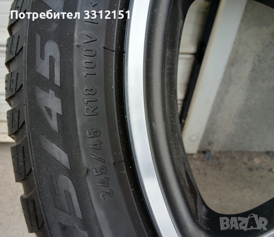 Оригинални джанти с гуми за Мерцедес Е,C, снимка 2 - Гуми и джанти - 53718082