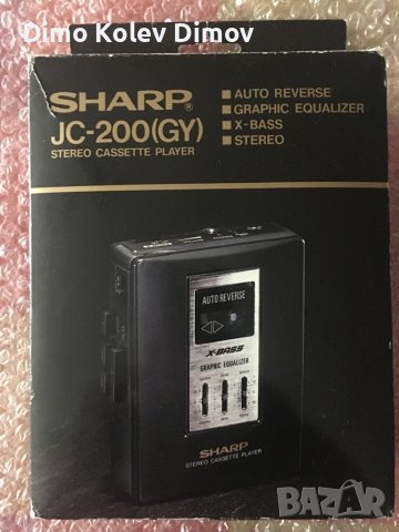 SHARP Walkman JC200 Boxed