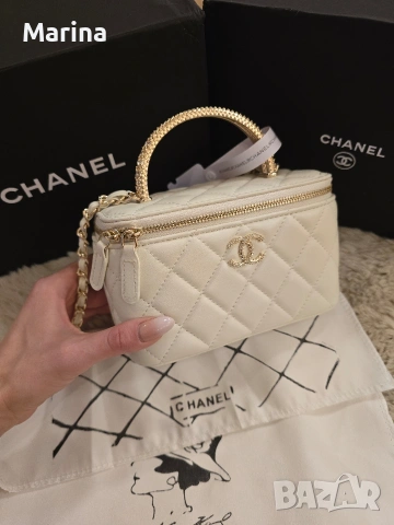 Налична чанта Chanel Box Bag, снимка 10 - Чанти - 53322847