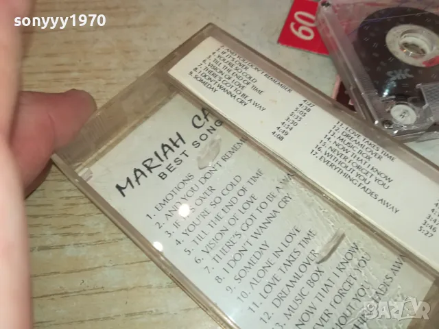 MARIAH CAREY-TAPE 2504252232, снимка 15 - Аудио касети - 50038549