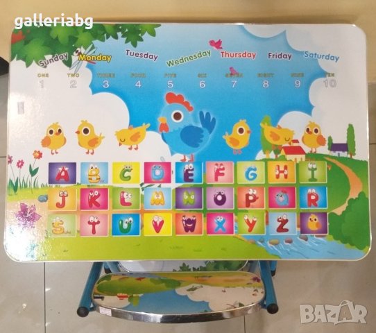 Комплект детска маса и стол, снимка 2 - Играчки за стая - 38887919