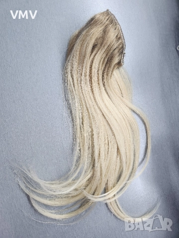 Естествен косъм коса, снимка 2 - Аксесоари за коса - 51646875