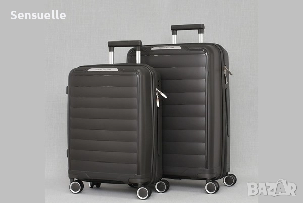 Комплект малък и среден куфар, снимка 2 - Куфари - 52585909