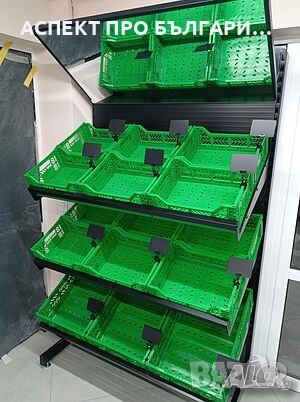 Крайстенни и двустранни стелажи - НОВИ /на склад/, снимка 8 - Стелажи и щандове - 52158008