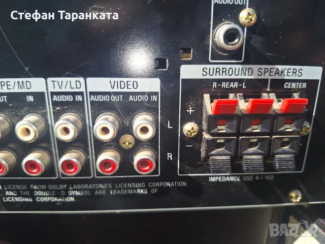 Усилвател със радио тунер Sony , снимка 8 - Ресийвъри, усилватели, смесителни пултове - 55994272