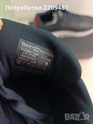 Мъжки кецове Tommy Hilfiger , снимка 3 - Кецове - 52681229