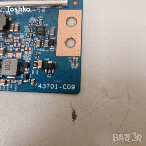 TCON BOARD T430HVN01.A CTRL BD, снимка 3 - Части и Платки - 40241072