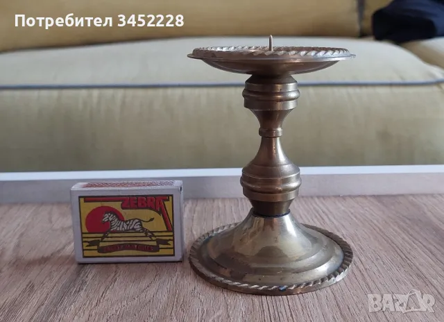 Свещник за ценители , снимка 4 - Антикварни и старинни предмети - 48585329