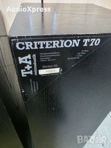 🎧 T+A Criterion T70 — 220€ 🖤, снимка 7 - Тонколони - 53458123