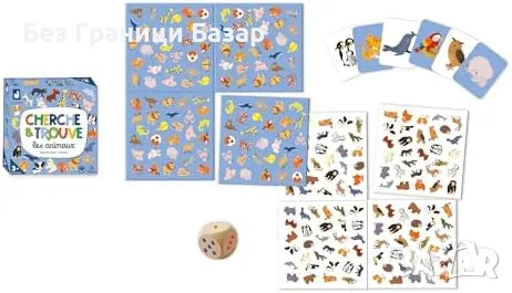 Нова Janod Образователна игра с карти и зар за деца над 3 години обучение, снимка 4 - Образователни игри - 48232420