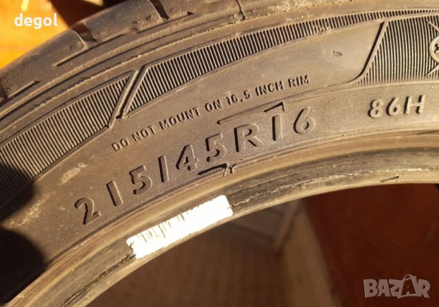 Dunlop 215 45 16 86H, снимка 3 - Гуми и джанти - 40414248