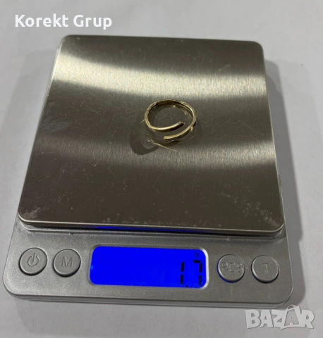 Златен пръстен 1.7 грама 14 карата 585, снимка 2 - Пръстени - 53037490