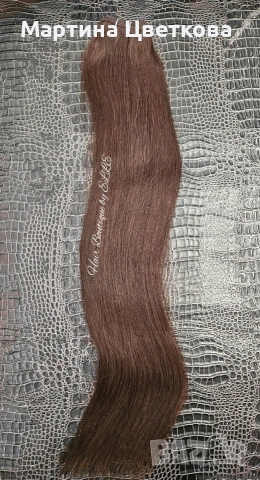 100 % Естествена РЕМИ коса, снимка 9 - Аксесоари за коса - 53598320