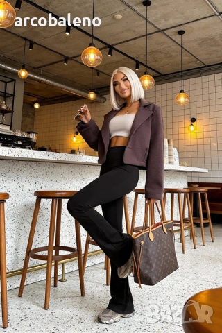 Дамски оформящи разкроени панталони Dream Fit Regular, 2цвята , снимка 13 - Панталони - 53758751