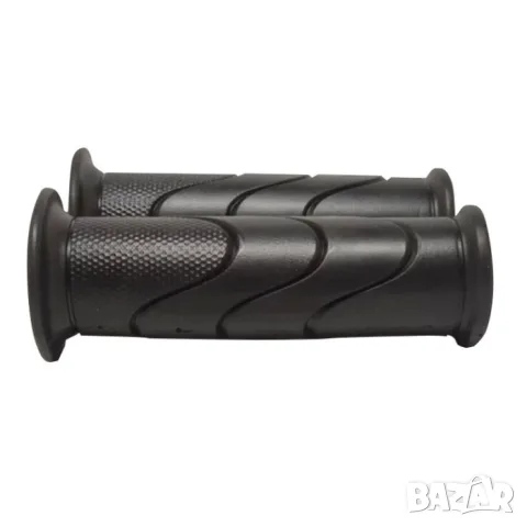 Черни гумени дръжки за мотор 115 mm без крайни тапи, снимка 3 - Аксесоари и консумативи - 55866112
