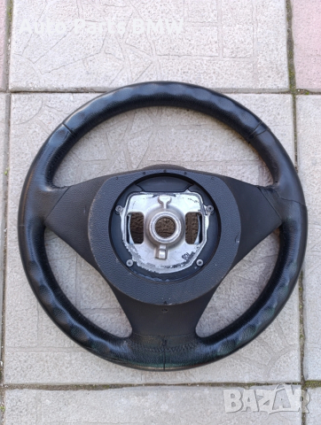 Спорт волан BMW E60 E61 E63 М волан старт стоп БМВ Е60 Е61 Е63 Спортен волан БЕЗ Еърбег БЕЗ Airbag, снимка 4 - Части - 40027163