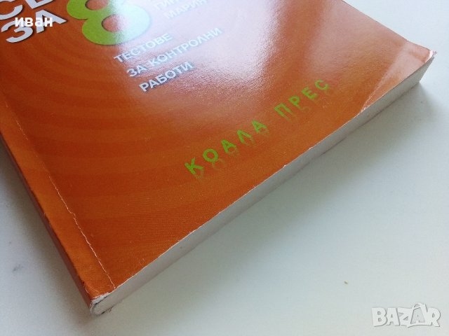 Математика сборник за 8.клас - П.Рангелова,Г.Бизова,М.Терзиева - 2009г., снимка 11 - Учебници, учебни тетрадки - 41753758