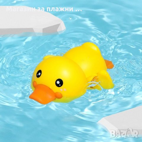 Плуващо пате играчка за баня без батерии - код 3272, снимка 4 - Други - 34504890