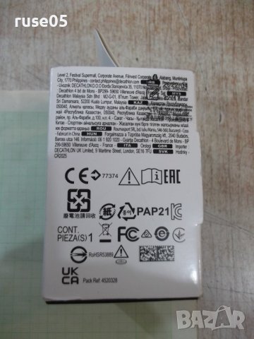 Часовник мъжки "DECATHLON - W 500 M BLUE" с хронометър нов, снимка 3 - Мъжки - 38856445