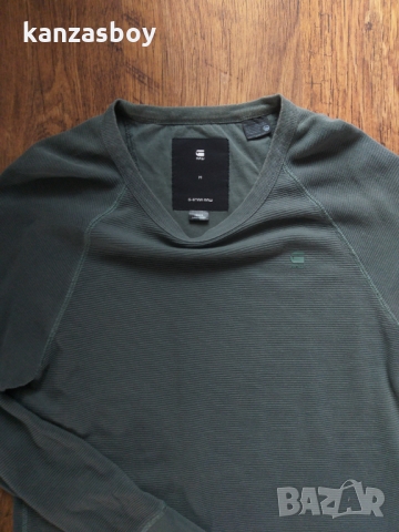 g-star jirgi - страхотна мъжка блуза КАТО НОВА, снимка 4 - Блузи - 36037493