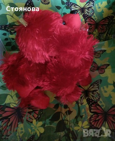 Плюшени играчки - две кученца "I love you", снимка 6 - Колекции - 34673178