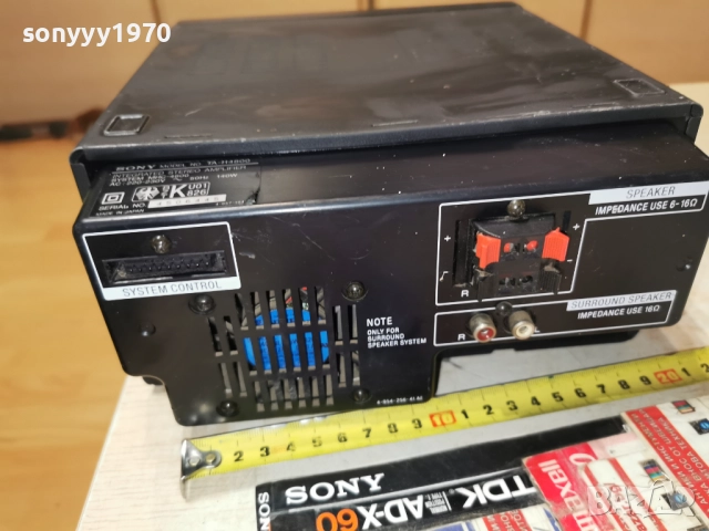 SONY TA-H4800 AMPLIFIER MADE IN JAPAN 1412252116, снимка 14 - Ресийвъри, усилватели, смесителни пултове - 52794766