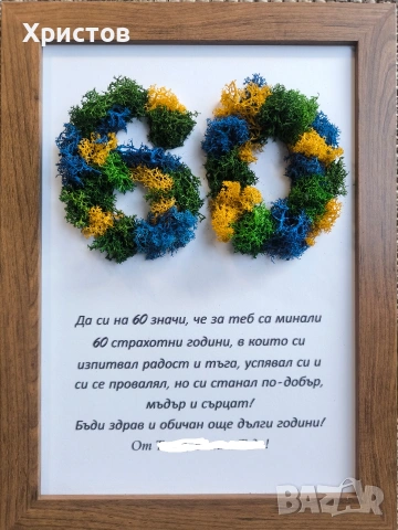 Картини със скандинавски мъх , снимка 18 - Арт сувенири - 42029606